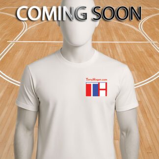 “Real American" Patriot Edition t-shirt, front left pocket logo in heritage red, white, and blue.” It features our alternate shield logo in red, white, and blue on the back, stars and stripes included.